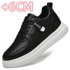 Fashion Outdoor Male Walking Shoes Genuine Leather Low Top Classic Male Shoes 2024 Fashion Men's Elevator Shoes All-match Mens Sneakers