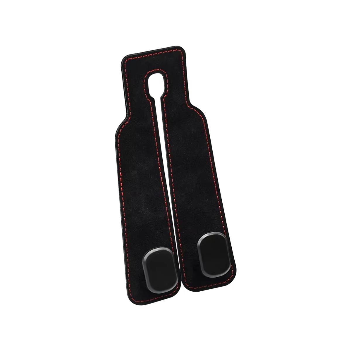 Car Hook Suede Metal Multifunctional Seat Back Storage Double Hook Small Hook Car Interior Decoration Supplies Metal Creative Ca