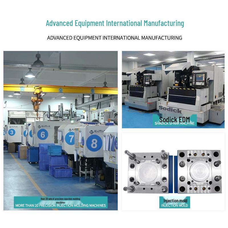 Corrosion-Resistant ABS Precision Injection Molded and Overmolded Plastic Parts