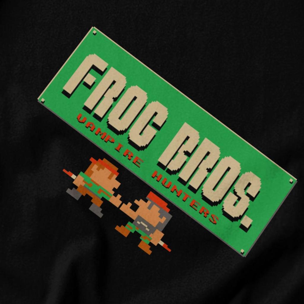 Men T Shirt Frog Bros Vampire Hunters Horror The Lost Boys Pops Y2K Graphic Anime Unisex Clothes T Shirts