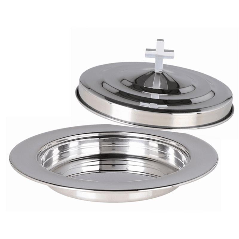 40 Hole Communion Tray Lid Nonrust Steel Cover Secure Fit Standard Trays For Sanitary Worship Service Essential
