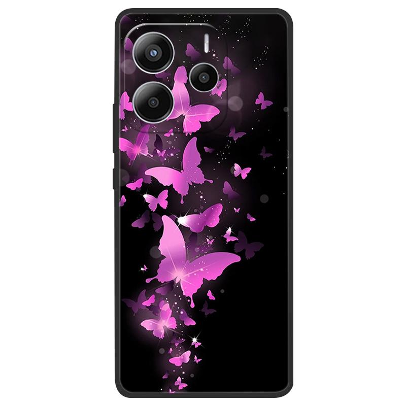 For Redmi Note 14 4G (Europe) Phone Case Marble Painting Pattern Soft Silicone Anti Drop Cover For Xiaomi Redmi Note14 4G Shell