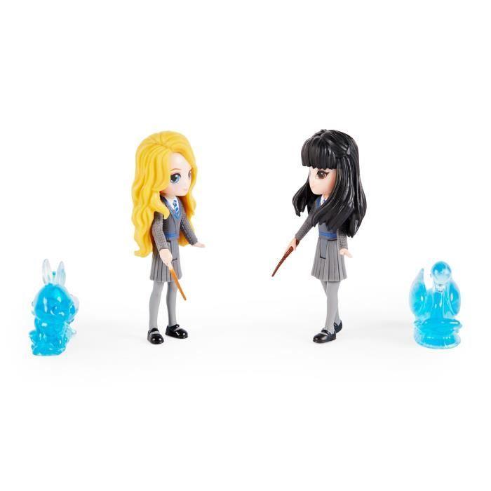 Coffret 2 figurines articulées Harry Potter Luna Lovegood et Cho Chang avec 2 figurines Patronus - SPIN MASTER
