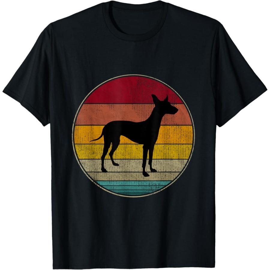 

Pharaoh Hound Dog Silhouette Pet Lovers Vintage Retro T-Shirt S
