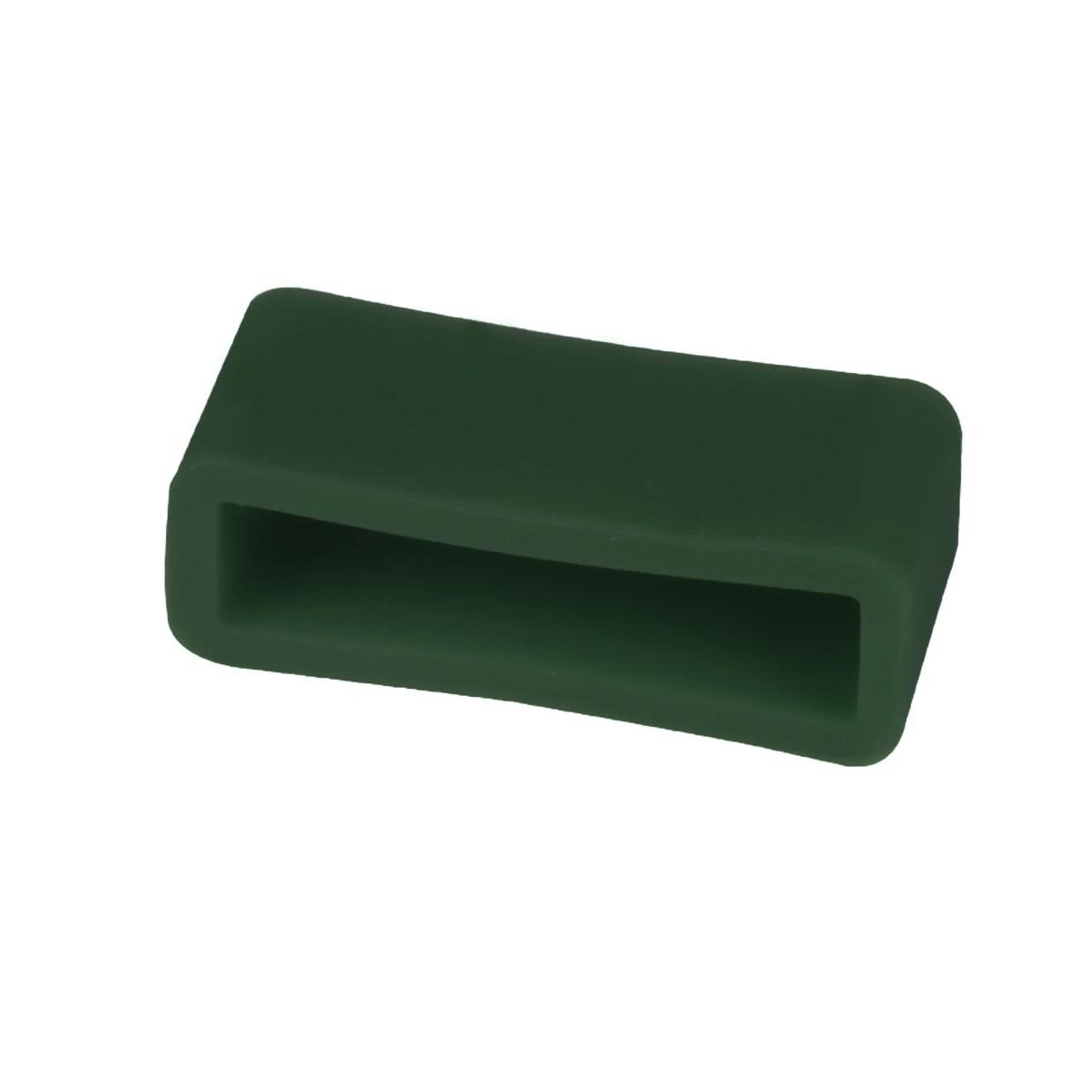 Silicone Watch Buckle Lock 12mm-22mm/24mm/26mm/28mm/30mm Replacement Clasp Wrist Watch Strap Band Loop Ring 12mm