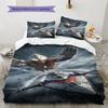 Three-piece cartoon Ultraman Tiga printed bedding set,(1*Duvet Cover + 2*Pillowcase, Without Core) suitable for bedroom use.