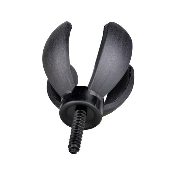 Mini Petal Golf Ball Retriever, 4-Prong Golf Ball Grabber Picker, Putter Grip Golf Ball Sucker Pickup Tool with Screw, Golf Accessories