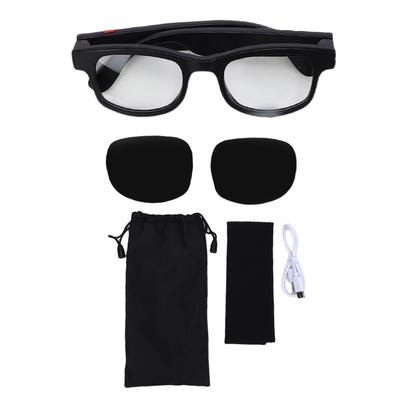 Ochelari Inteligenți cu Lentile Duble Blocare Lumină Albastră Ochelari Bluetooth Suport pentru Ascultat Muzică Apeluri Realizare Fotografii