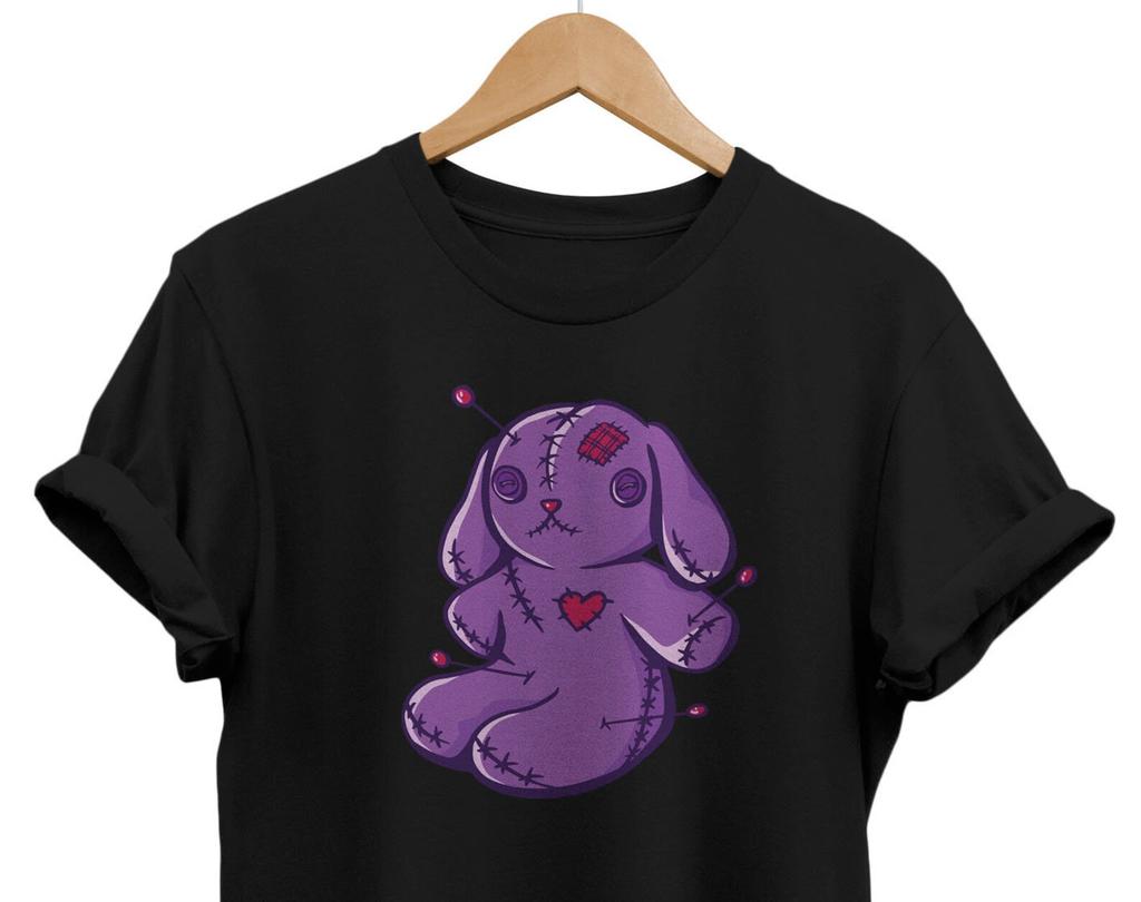 Voodoo Teddy Bear T-Shirt: Pastel Goth Grunge Tee
