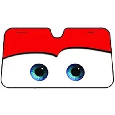 130x70 Cartoon Car Solar Protection Heated Windshield Sunshade Car Window Windscreen Cover Sun Shade Auto Sun Visor