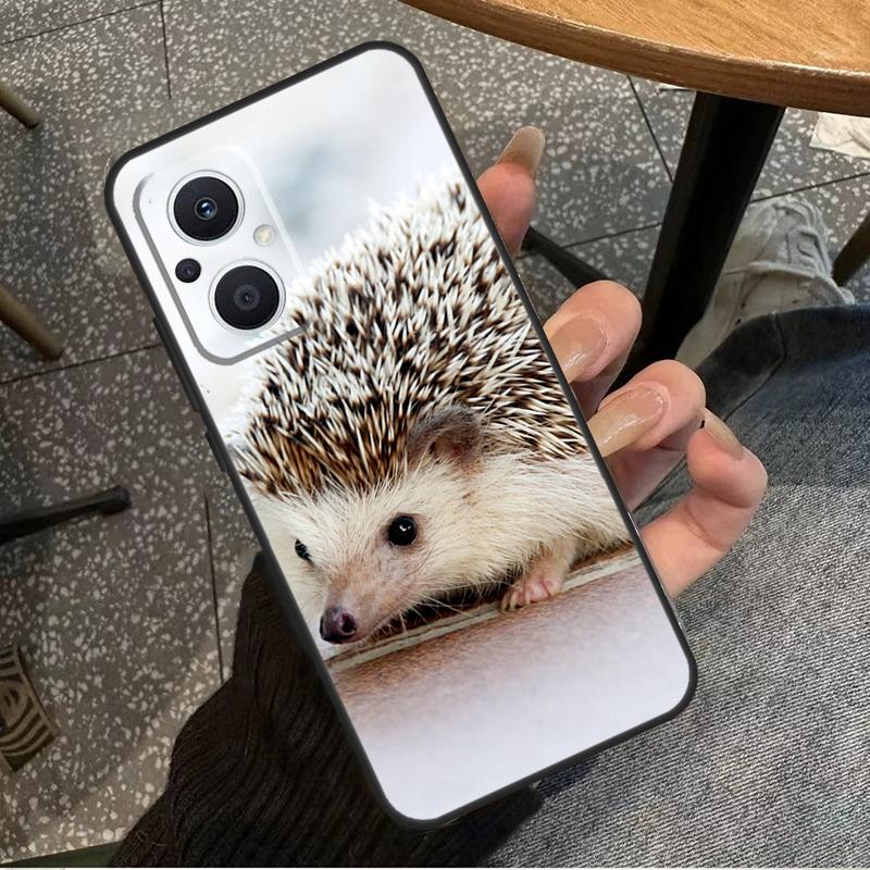 

Cute Little Hedgehog For OPPO Reno 10 11 12 13 14 Pro 7 8 Lite 8T 11F 12F 13F 14F OPPO Find X8 X9 X5 X6 Pro Case OPPO Reno13 F