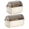 Cutlery Drainer with Hood Drain Bowl Rack for Kitchen Counter Bar Restaurant
