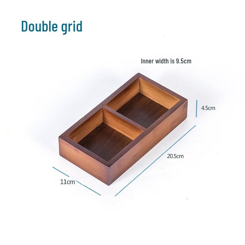 Zhishi Bamboo Divided Serving Tray