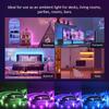 Led Strip Lights 5-30M (18leds/m) Music Sync Color Changing,Bluetooth Led Lights with Smart App Remote, Led Light For Home Decor