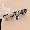 Polka Dot Bow Magnetic Suction Bracket Suitable for IPhone16 Mobile Phone Case 15Promax Transparent 13 Advanced 12 Anti Fall