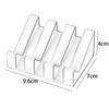 2 Pieces Bathroom Soap Dish Box, Drainage Tray, Box Case Stand Holder,