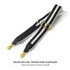 F-97 Color Block Stripe Wide Canvas Shoulder Strap for Bag Modification