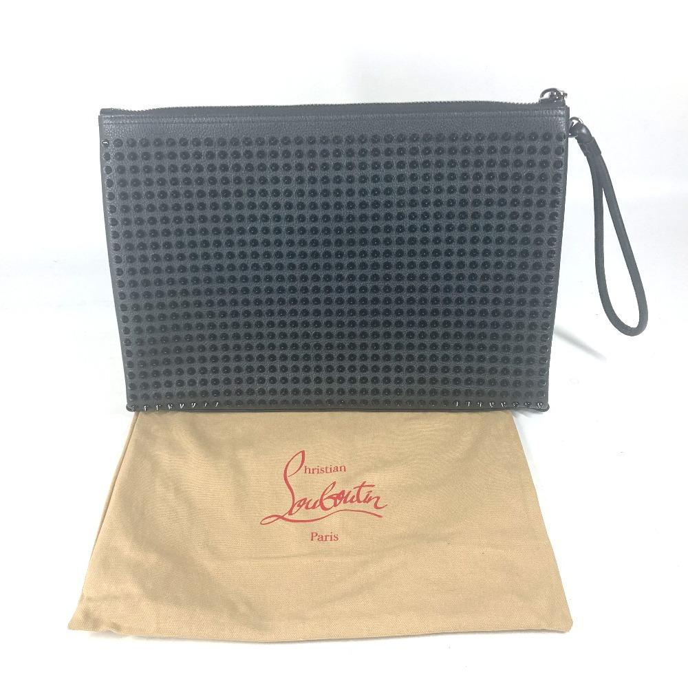 Christian Louboutin 1195035 Bolso de mano Bolso con tachuelas con correa Bolso de mano Sin usar