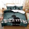 Cool Artemas The Americas Tour Duvet Cover + 2 Pillowcases Alt Pop Singer 3D Print Polyester Bedding Fan Bedroom Decor