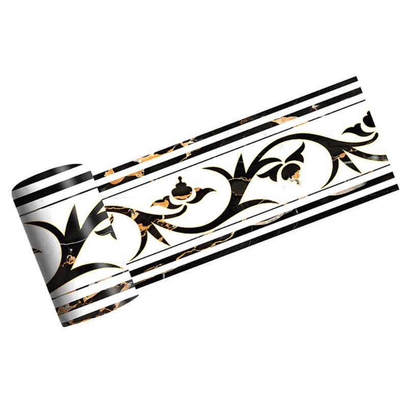 Buy Waterproof Baseboard Kitchen SelfAdhesive Waist Skirting Line Wall