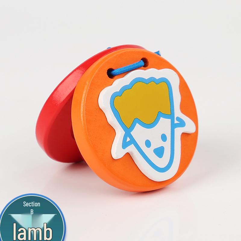 Alligator Clapper Wooden Toy for Infant & Toddler Early Education