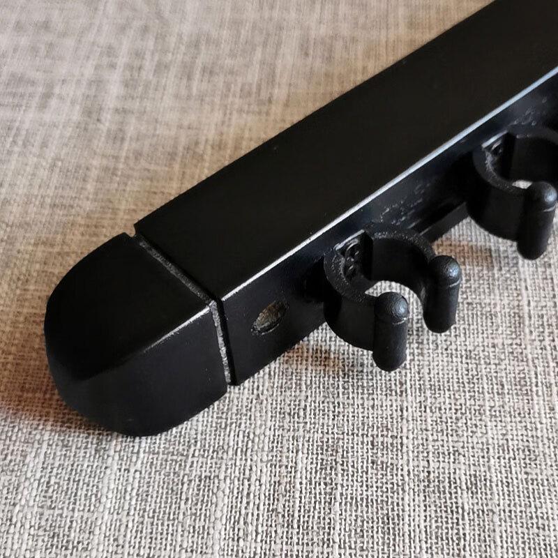 LISM Wall-Mounted Solid Wood Billiard Cue Rack