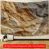 2D Planar Design, 2D Planar Printing Integrated Banner with Sandstone Texture
