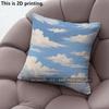 Sky Cloud Print Throw Pillow Covers Pattern Cushion Cover Suitable For Sofa Bedroom Car Pillow Cover