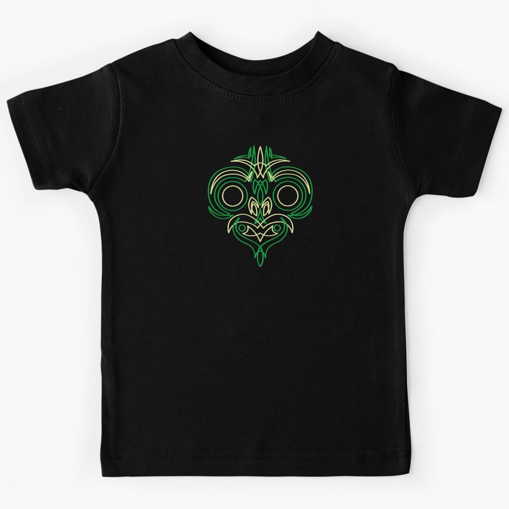 Pinstripe Tiki Kids T-Shirt 130