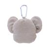 Tees Factory Tom and Jerry Plush Zipper Mascot with Dusty H136xW174xD65mm Carabiner, Color/Toffee, Approx. (TJ-5546997DF)