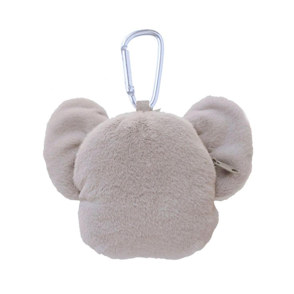 Tees Factory Tom and Jerry Plush Zipper Mascot with Dusty H136xW174xD65mm Carabiner, Color/Toffee, Approx. (TJ-5546997DF)