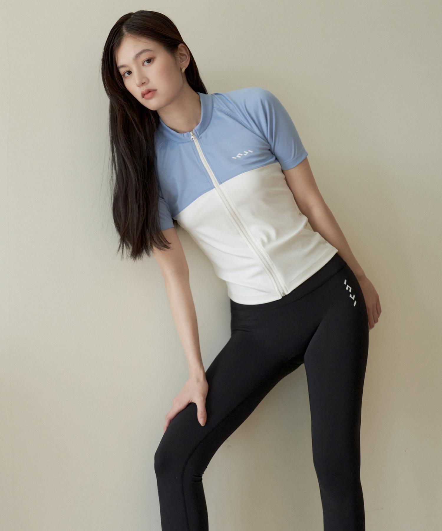 Ingi Active Tech Zip Jersey Sora Sora/M