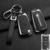Alloy Auto Key Fob Cover Case Fit For Great Wall Haval Series Hover Series Wingle 5 6 H3 H5 H6 Series H1 Series H3 C30 C50 M4 3Buttons Housing Bag