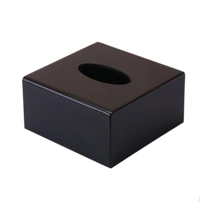 Elegante porta carta igienica e organizer per fazzoletti in acrilico per la casa.