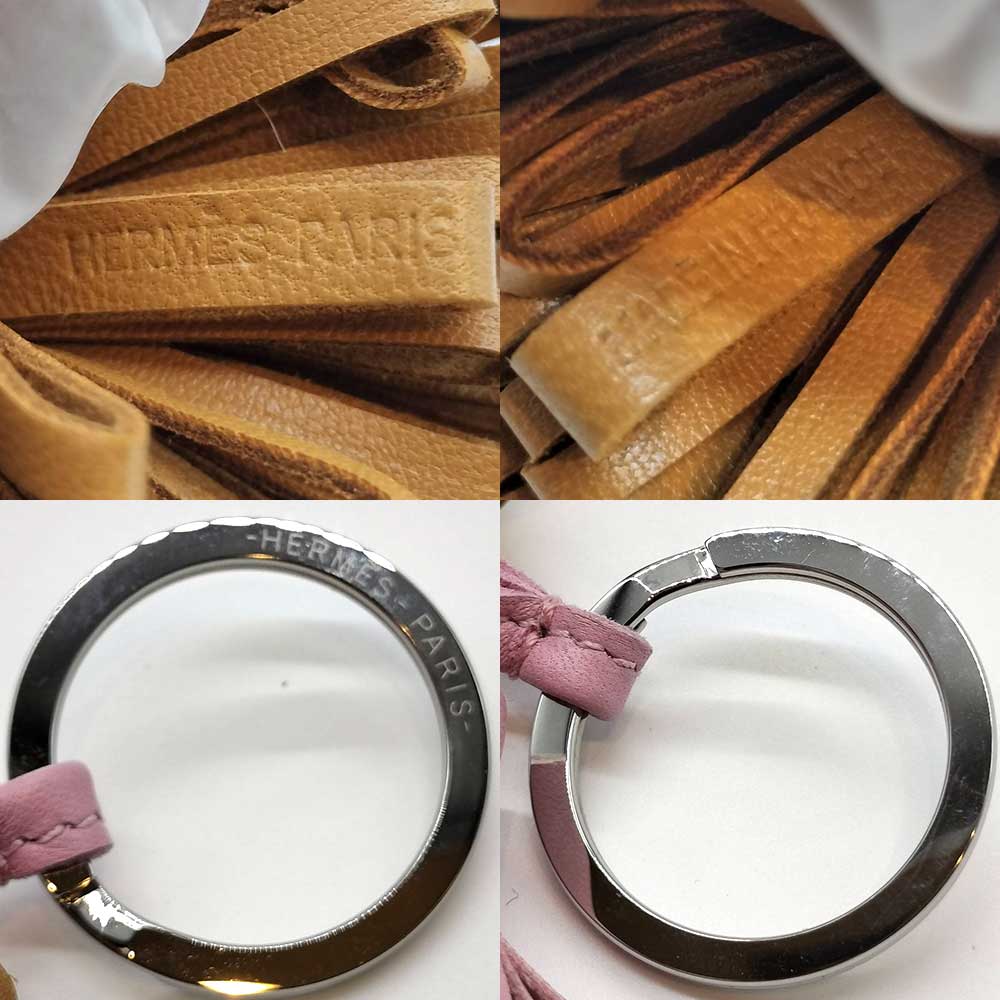 Used HERMES Carmencharm Leather Women