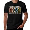 1968 vintage RETRO T-Shirt di compleanno t-shirt anime t-shirt grafiche personalizzate ragazzi stampa animale t-shirt da uomo