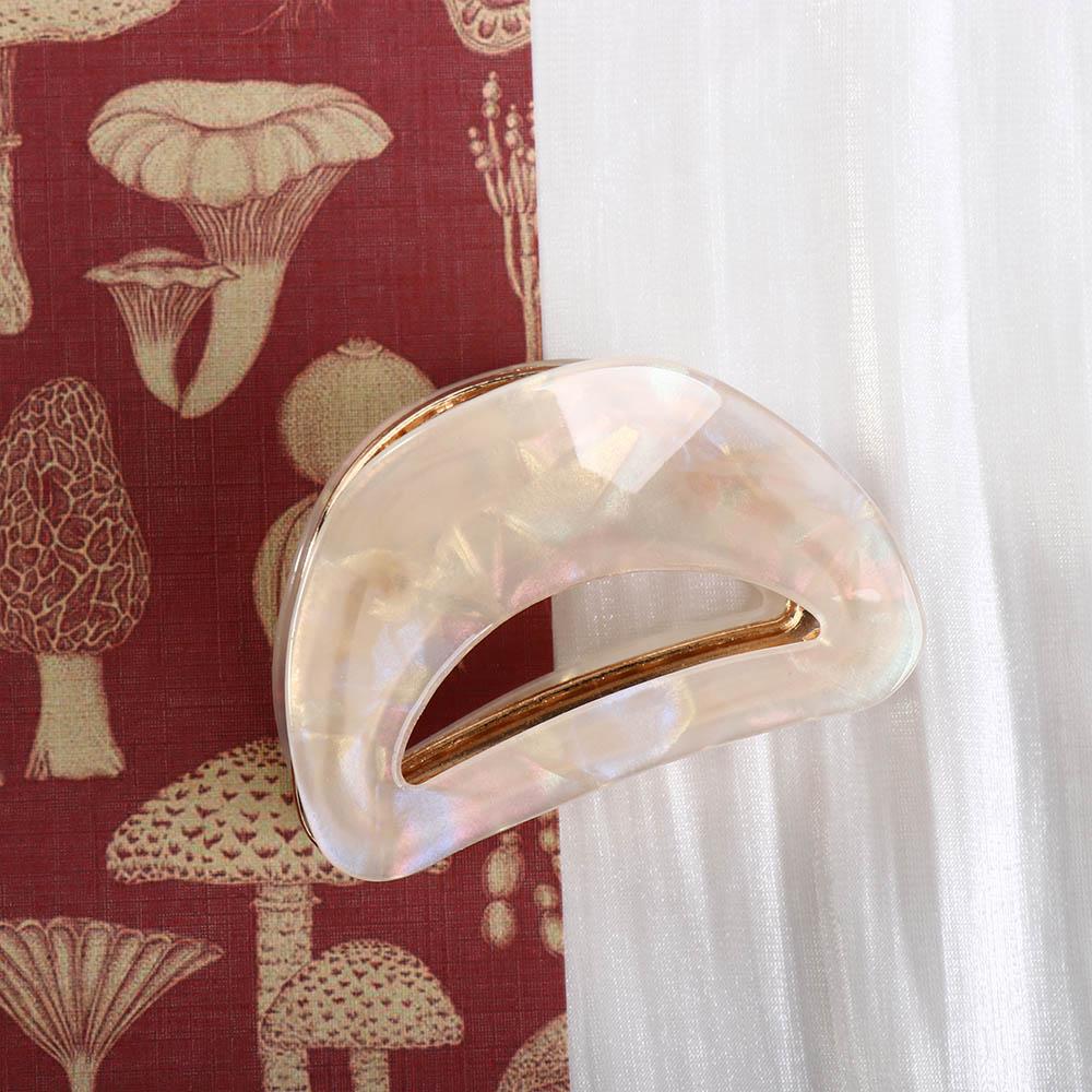 Hollow Out Mini Hair Claw Hair Grab Clip Acetic Acid Barrettes Acetate Hair Clips  Hair Accessories