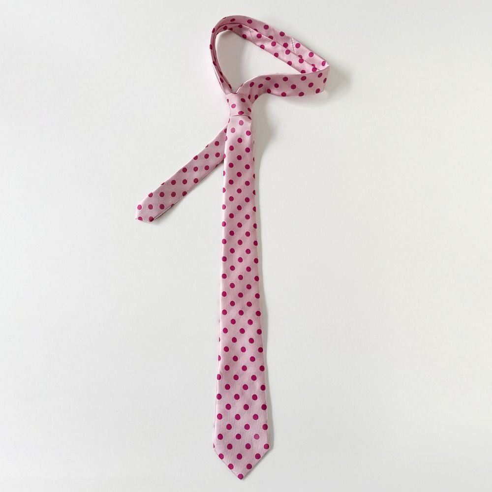 Long Leopard Print Necktie Korean JK Uniform Necktie Belt Accessories  Uniform Suit