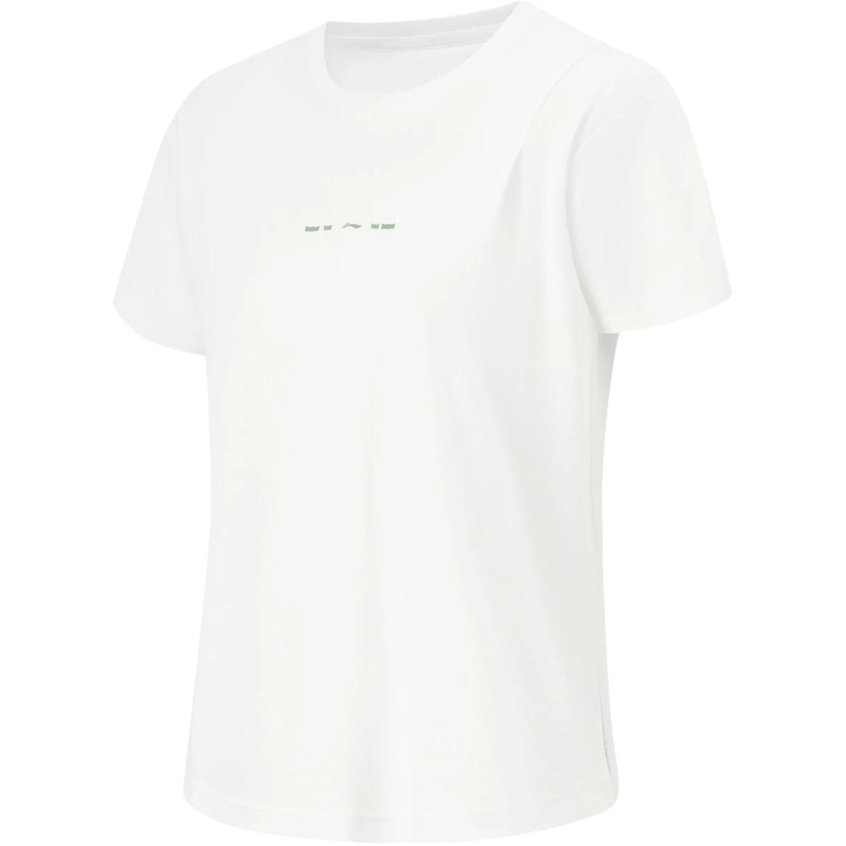 Li Ning T Shirt Women s Standard White ATSU480-1 S