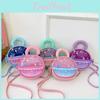 Star Cute Cartoon Jar Printed Children Round Single Shoulder Crossbody Bag