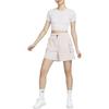 Nike Sportswear Essentials Casual Shorts Women's Gray Purple DM6248-019