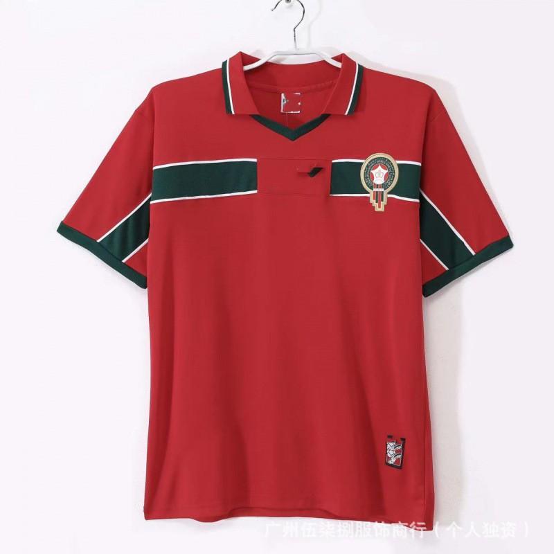Klassiek Retro Voetbalshirt Korte Mouw Team Sport Training Kleding
