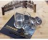 Glass French Press Coffee & Tea Maker with Built-in Frother
