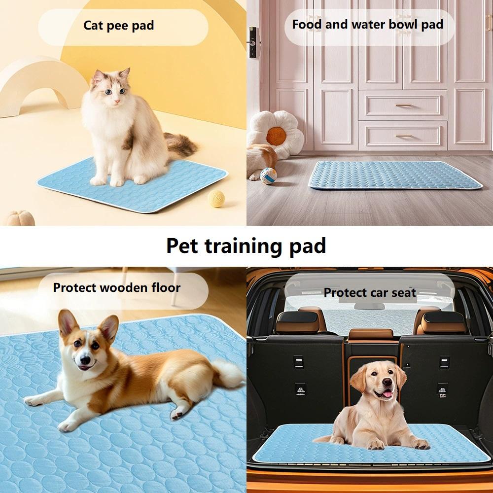 Dog Mat Cooling Summer Pad Mat for Dogs Cat Blanket Sofa Breathable Pet Bed Dog Absorbent Mat GD01