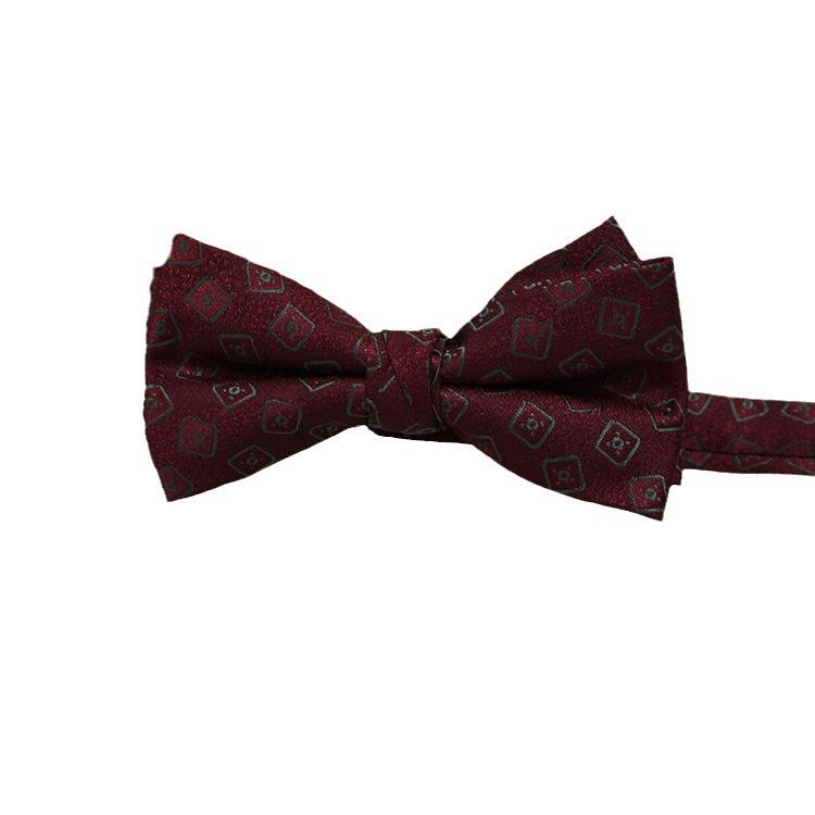 Dress British Striped Men'S Business Bow Tie, Wedding Groom Best Man Wedding Shirt Suit Accessories