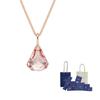 Swarovski Lunar Necklaces Unisex Pink 5734676