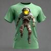 Summer T-shirt Halloween Elements Zombie Horror Party Adult Oversized Women's and Men's