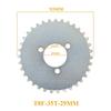 35 38 44 54 64 74 Tooth 44T 54T 64T 74T T8F 35MM Rear Sprocket Mini Moto ATV Quad Dirt Pit Pocket Bike Cross 47cc 49cc Parts