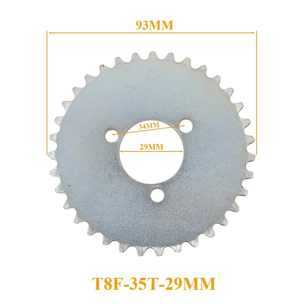 35 38 44 54 64 74 Tooth 44T 54T 64T 74T T8F 35MM Rear Sprocket Mini Moto ATV Quad Dirt Pit Pocket Bike Cross 47cc 49cc Parts