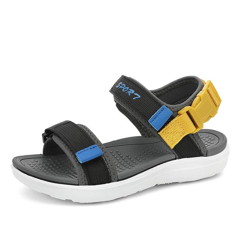 

Boys Sports Sandals Children Athletic Outdoor Sandals Breathable Mesh Adjustable Strap Non-Slip Sole for Kids 8-14 Years 30